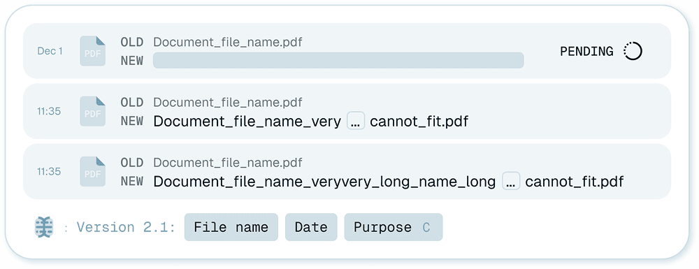 Batch files illustration
